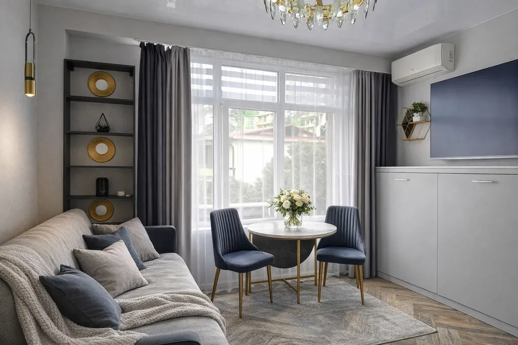 Квартира Квартира Студия возле моря — Адлер