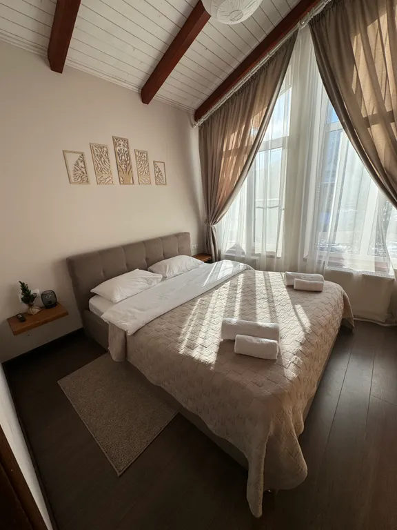 Коттедж Трёхкомнатные апартаменты с видом на горы — Архыз