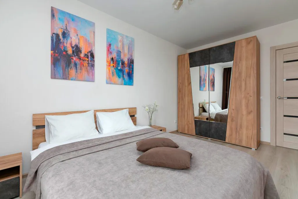 Квартира Квартира Евродвушка на 22 этаже, Южный Автовокзал — Екатеринбург