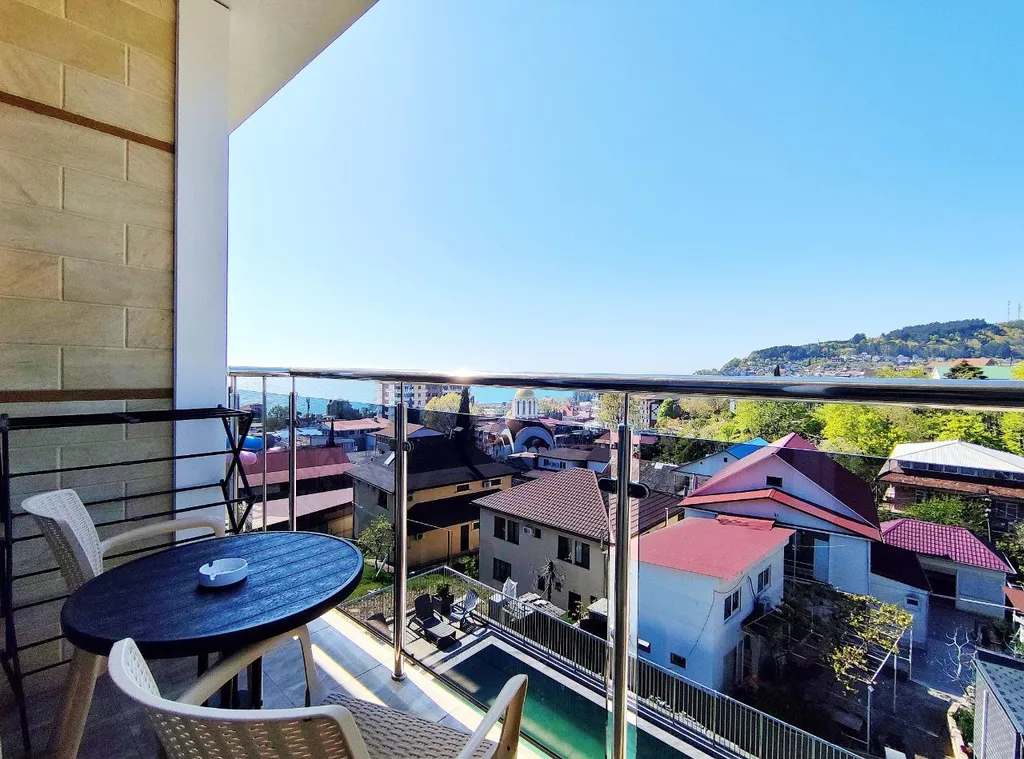 Номер с видом на море в отеле Аурия Морето