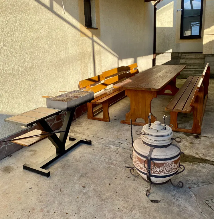 Дом с баней на дровах