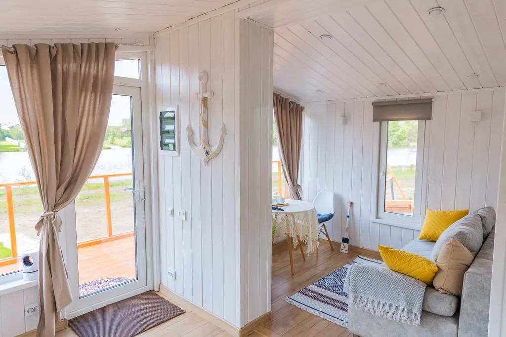 Коттедж Домик у озера с рыбалкой Катин Клев — Голыгино