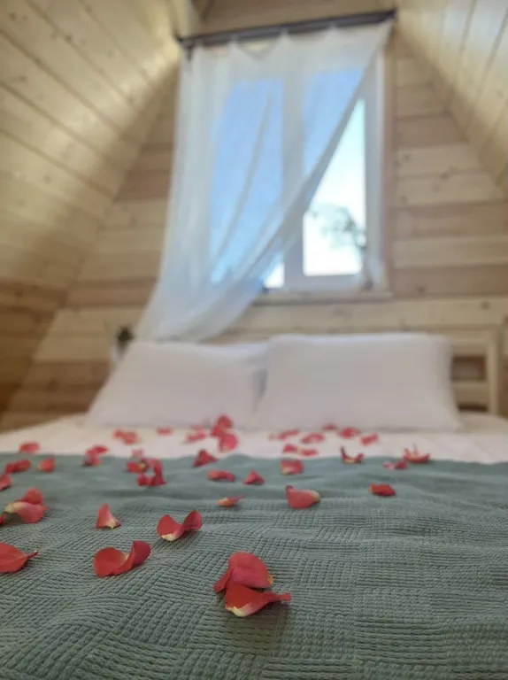 Уютный А-Фрейм домик