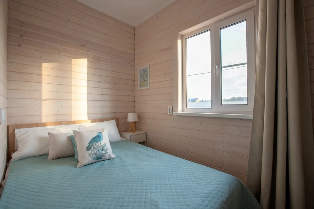 Уютный дом с сауной рядом с лесом и пляжем