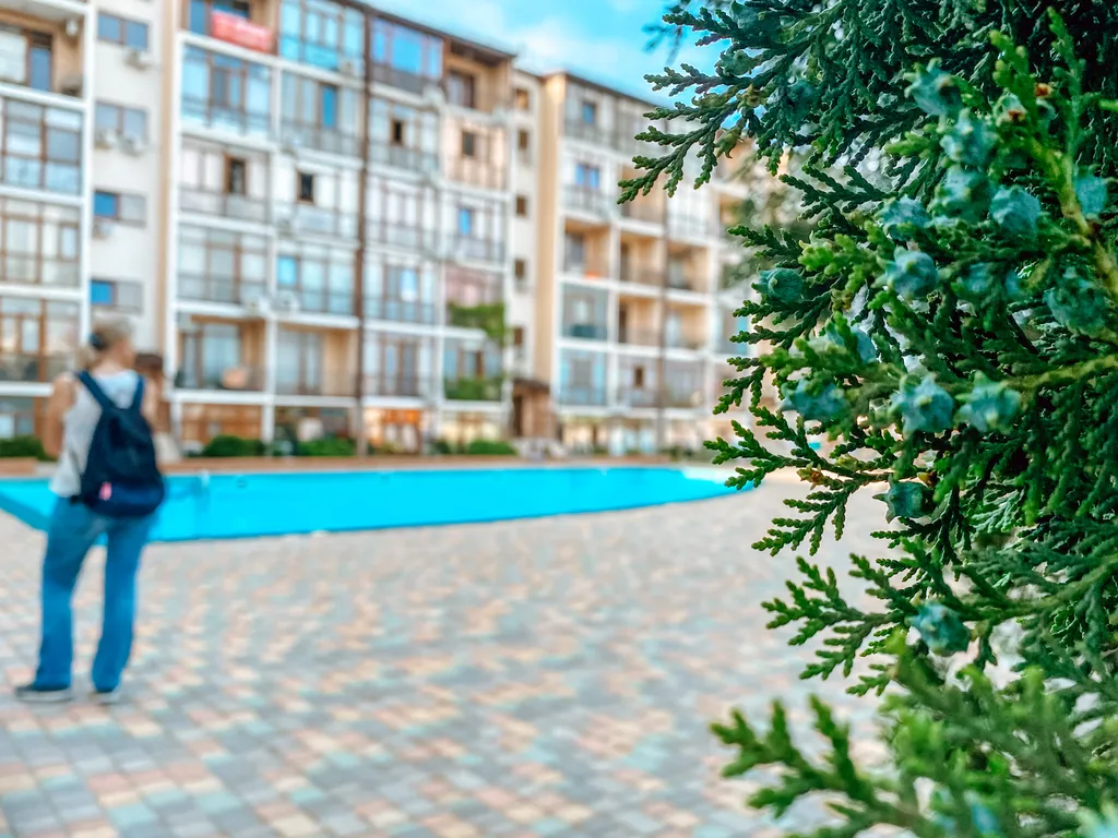 Квартира Квартира Видовая студия у моря с бассейном — Севастополь