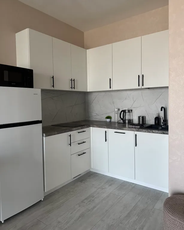 Стильная евродвушка с шикарными видами на город с 22 этажа