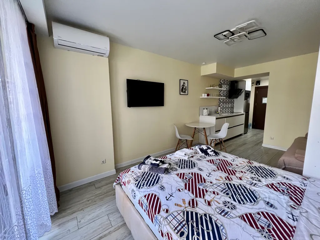 Orbi Beach Tower №207, море, парк, небоскреб