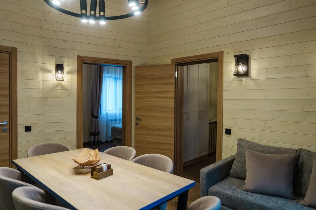 ШАЛЕ №7 (1-ЭТАЖ)   60м² до 6 мест