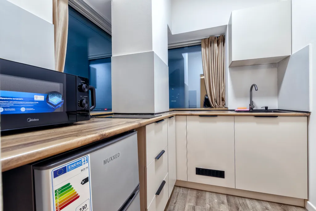 Элитные апартаменты с панорамным видом из окна в самом центре столицы