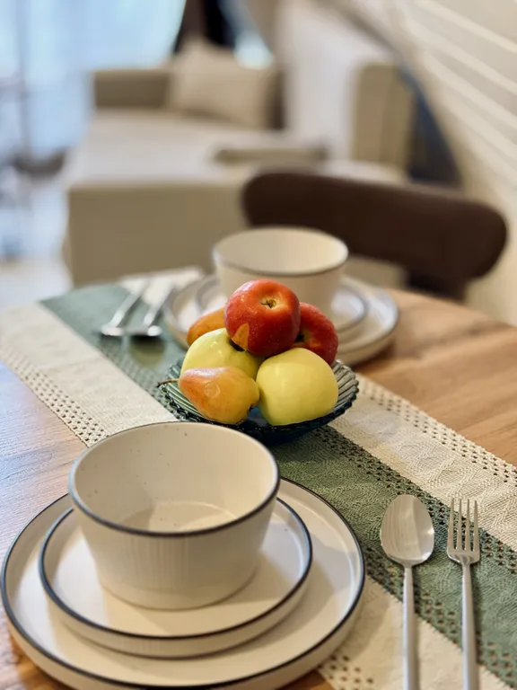 Домик с видом на горы