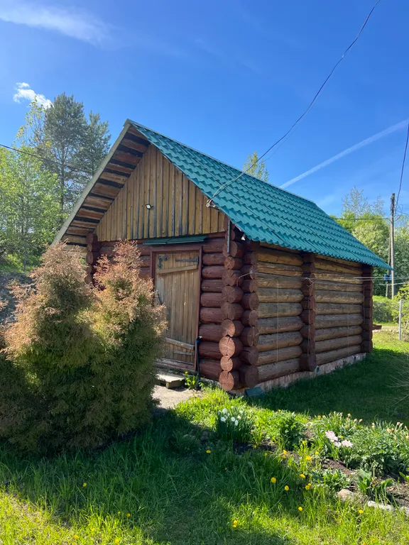 Русский дом с баней на берегу озера