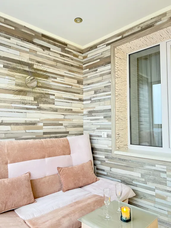 Квартира Роскошная с камином и просторной лоджией