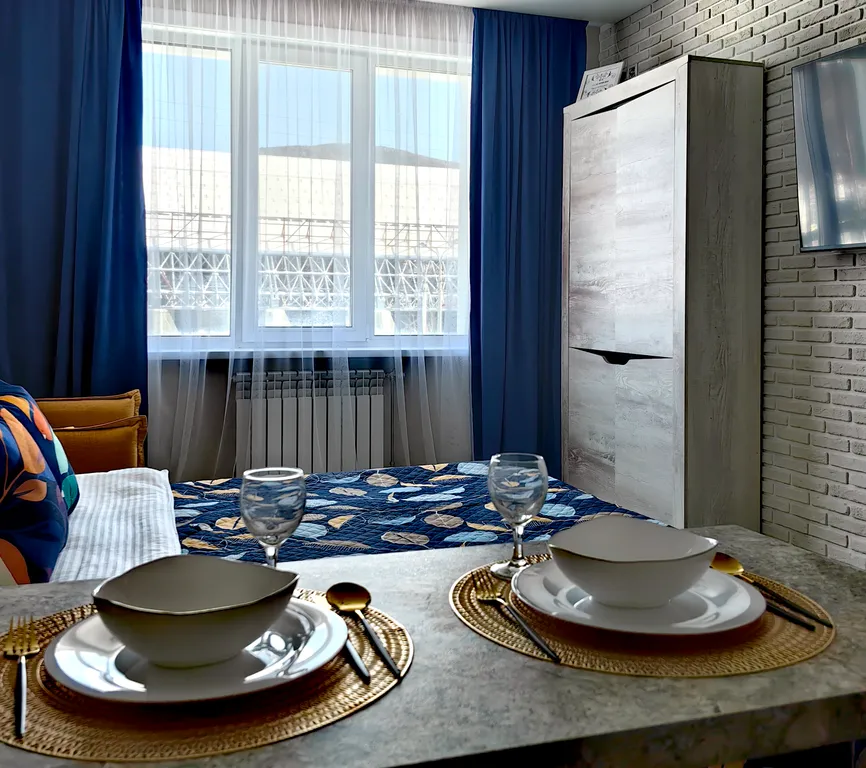 Стильная новая студия в ЖК Аралия