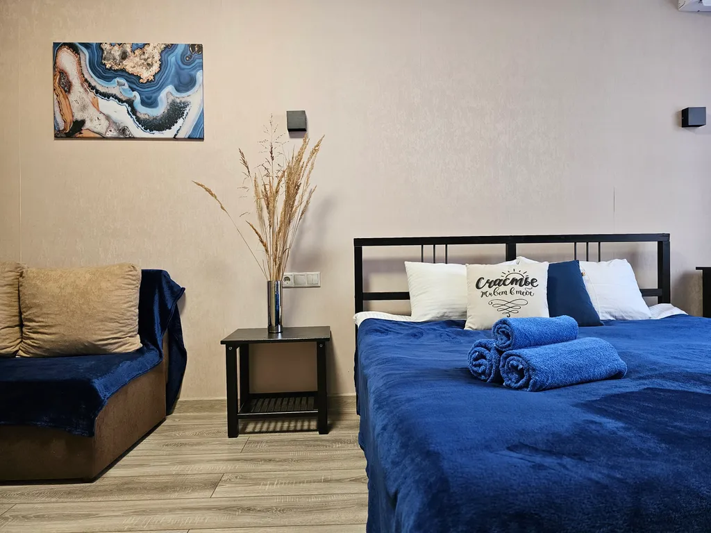 Квартира Уютная 1-комнатная квартира у озера — Горячий Ключ