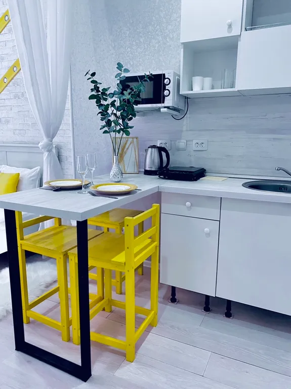 Квартира Квартира Стильная студия Лайм возле парка — Горячий Ключ