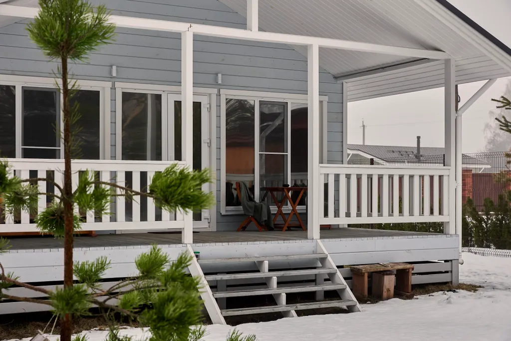 Коттедж Дом с сауной у Залива — Зеленая Роща