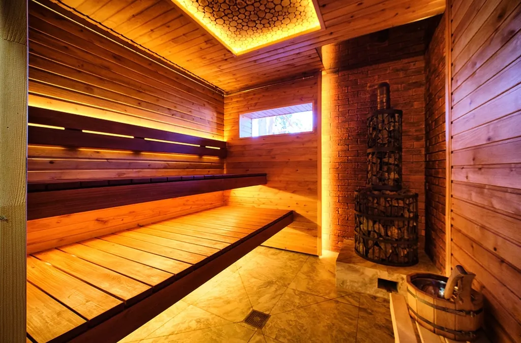 Усадьба и русская баня с холодной купелью Котра