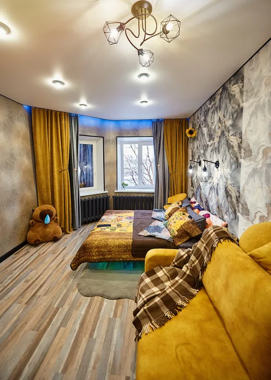 Capybara's style: центр, парящая кровать, тв-алиса, качель