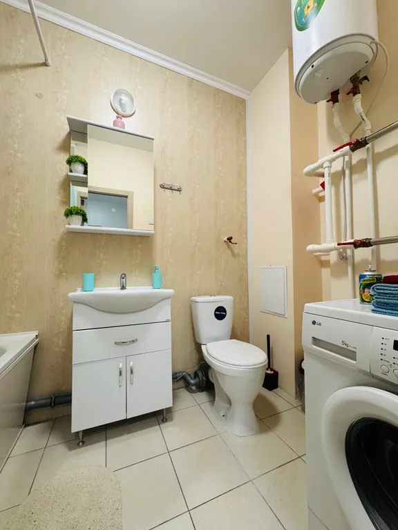 Просторная евродвухкомнатная квартира рядом с парком Горького