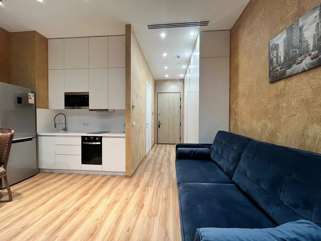 Студия с видом на Москву-Сити