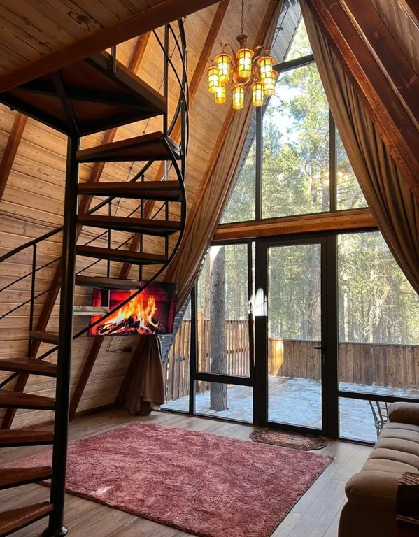 домик с джакузи