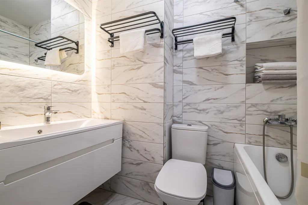 Квартира в центре с видом на лес.