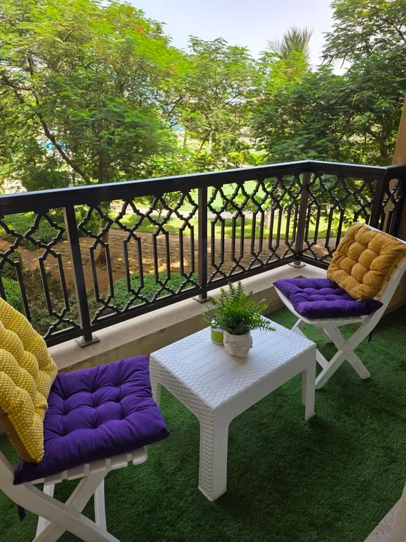 Апартаменты с частным пляжем и видом на сад на острове Марджан