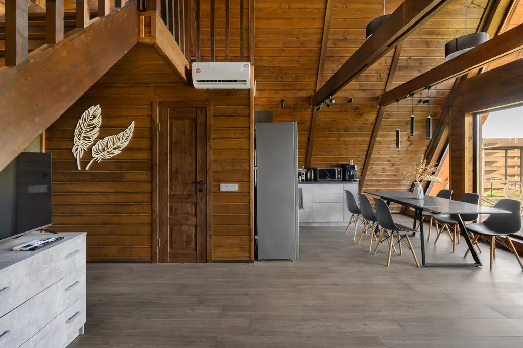 Коттедж с баней и уличным чаном