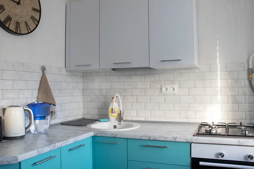 Новая квартира с кухней-гостинной