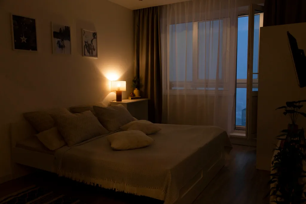 Уютная квартира с панорамным видом на город и Кольский залив