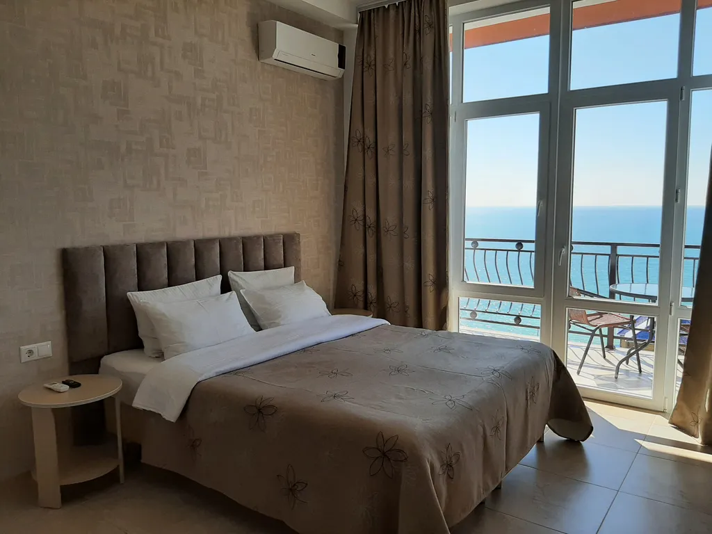 Квартира Люкс с балконом и панорамным видом на море — аренда посуточно в Лазаревское