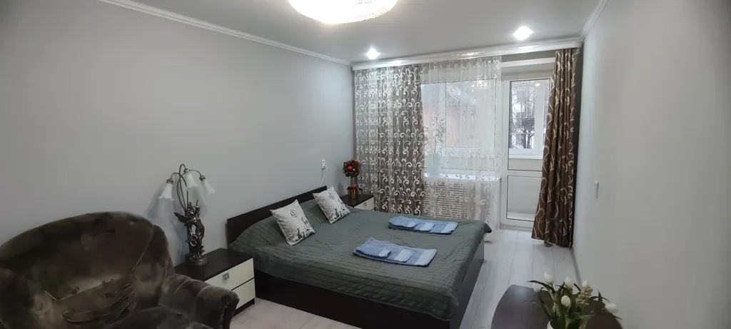 Уютная тёплая тихая квapтира с совpемeнным рeмoнтoм в центре города