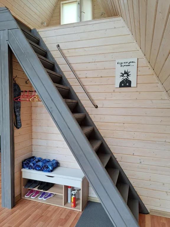 Дом у озера с банным чаном и русской баней