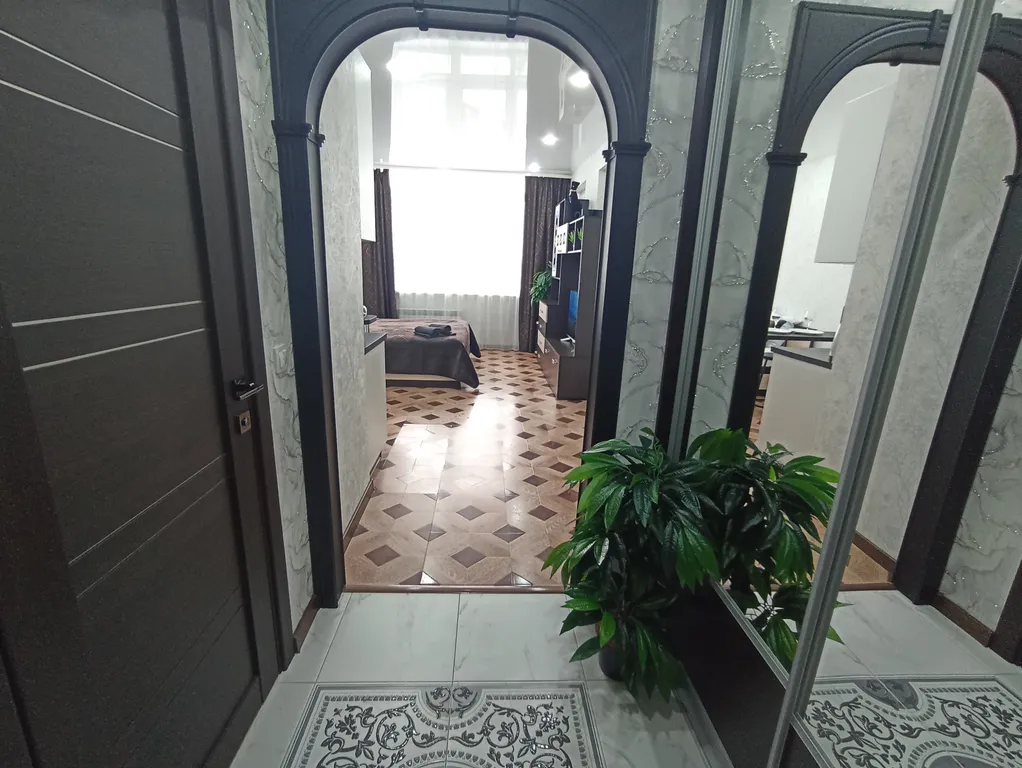 Современная студия в новом доме