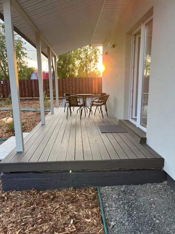 Новый, уютный дом рядом с озером Логмозеро