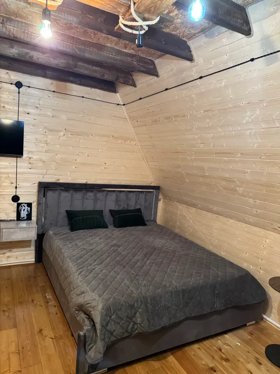 Домбай -Теберда, коттедж с видом на горы