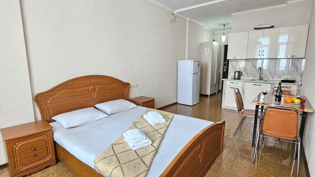 376 Студия с видом на море, красочными восходами и закатами