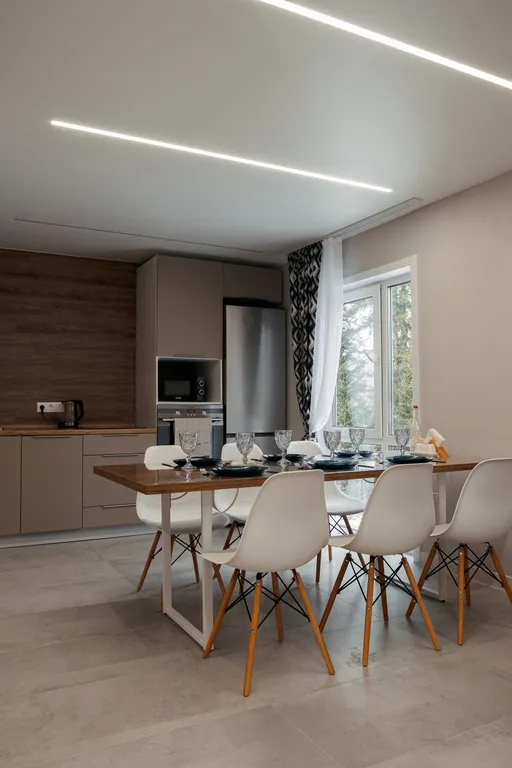 Уютный двухэтажный дом у склонов в Шерегеше