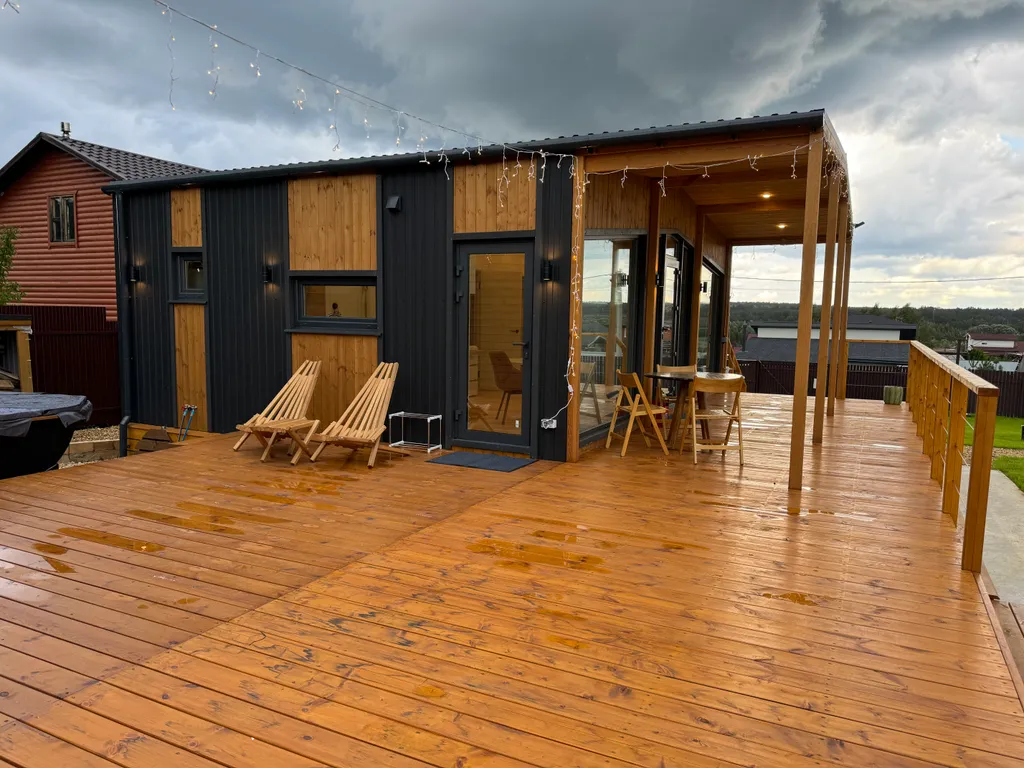 Дом с чаном и баней