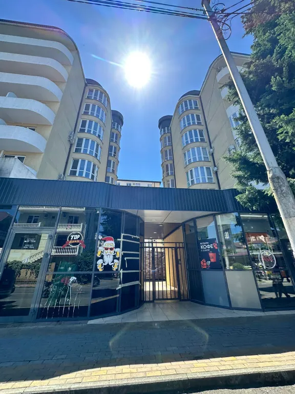 Квартира Квартира Студия с террасой, новый ремонт, 7 минут до моря — Сириус