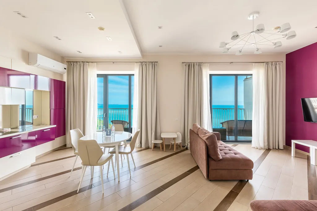 Жк актёр гэлакси с панорамным видом на море 2 спальни