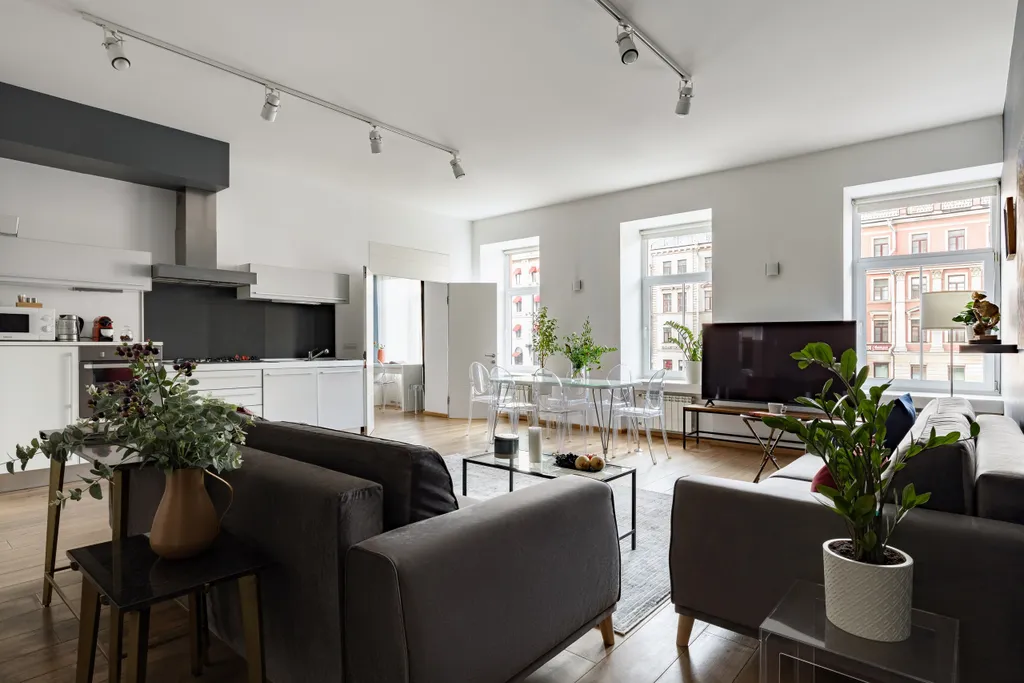 Квартира Квартира У Эрмитажа с видом на Мойку — Санкт-Петербург