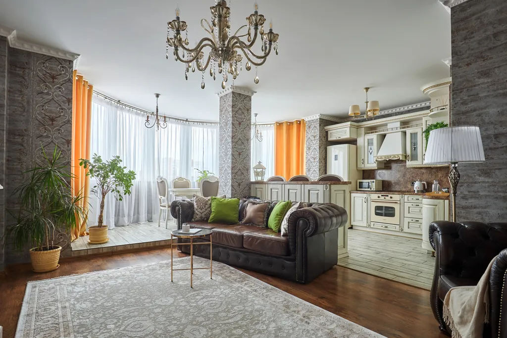 Элегантная студия в классическом стиле