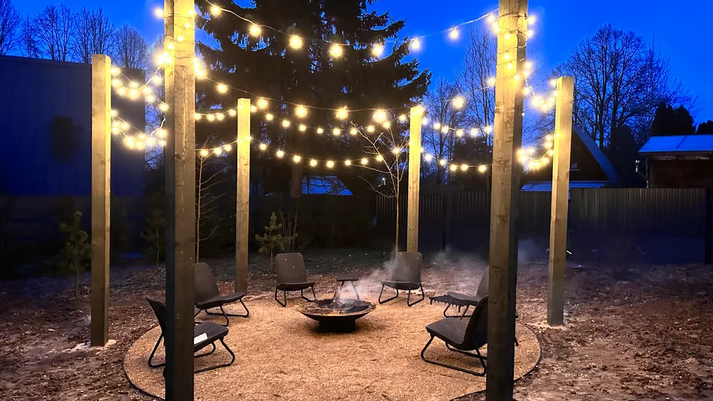 Шикарный Барн с сауной и купелью