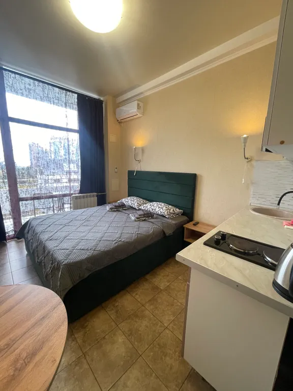 Квартира Уютная квартира студия с балконом и видом на море — Сочи