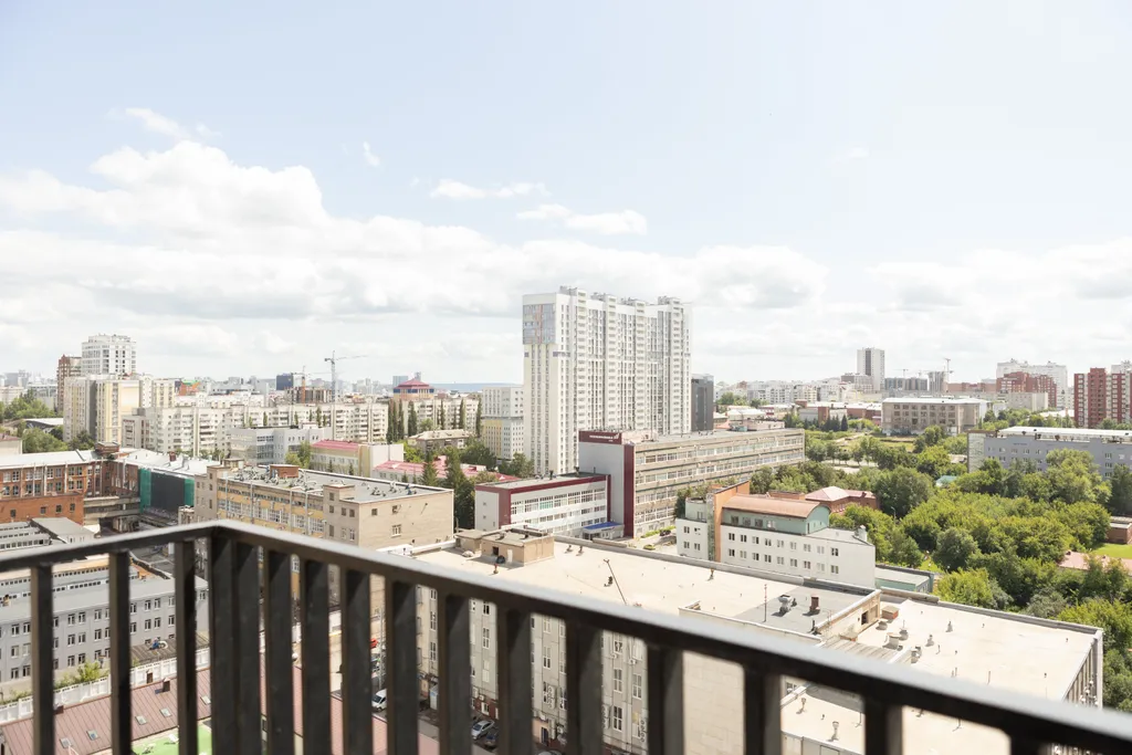 Квартира Квартира Студия в центре Яблони большой двуспальной кроватью — Уфа