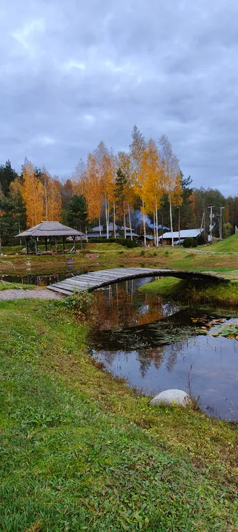 Шале в японском саду