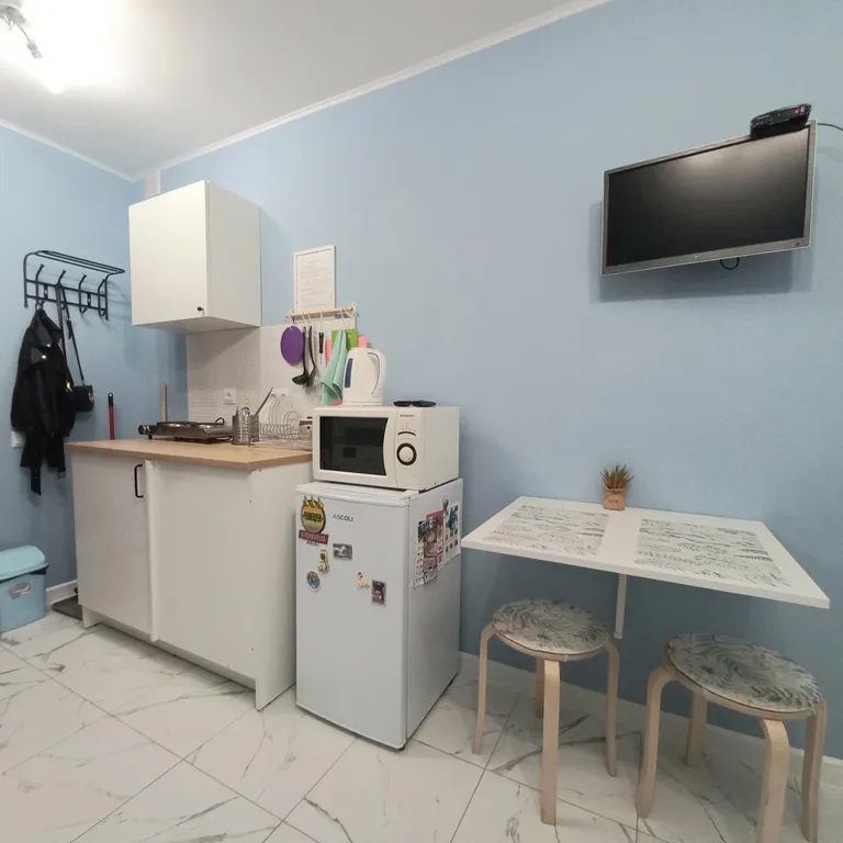 Квартира-студия с новым ремонтом — аренда посуточно в Обнинск