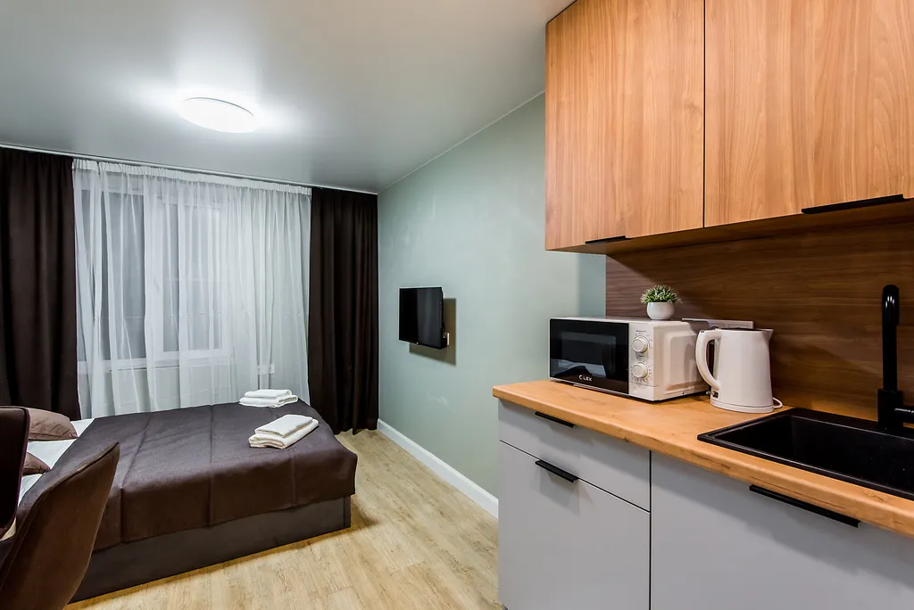 Квартира Квартира Новая студия — Москва