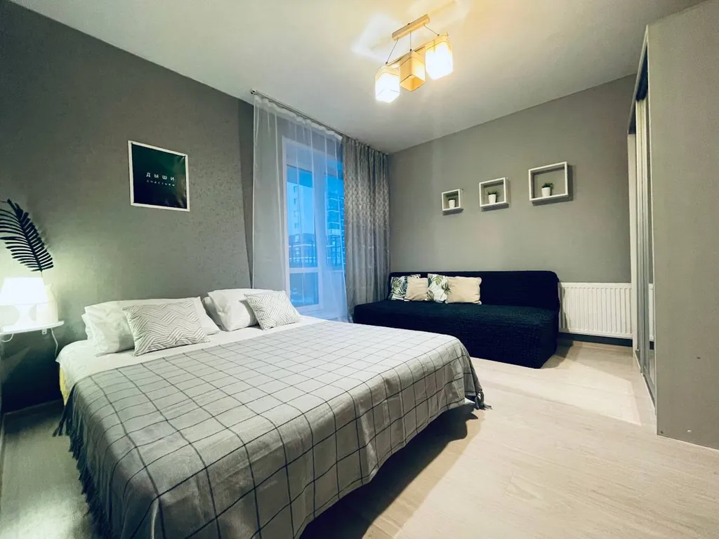 Стильная и уютная двухкомнатная квартира от сети гостевых квартир СОВА